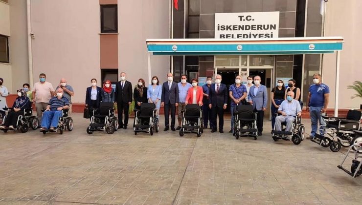 Başkan Tosyalı : Akülü Tekerlekli Sandalye Dağıtımlarımız Sürüyor