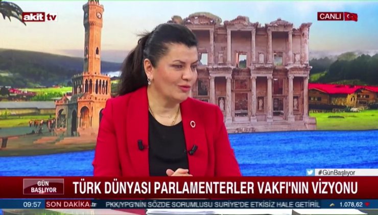 Ayşe Türkmenoğlu, Türk Dünyası Parlamenterler Vakfı’nın vizyonunu anlattı