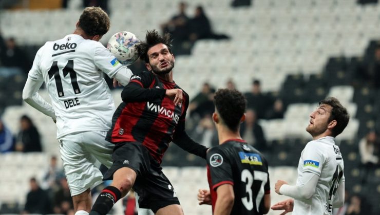 Beşiktaş, Fatih Karagümrük ile berabere kaldı