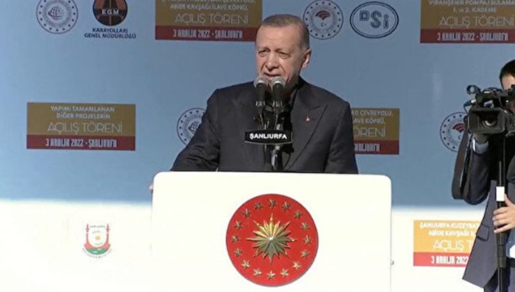 Cumhurbaşkanı Erdoğan, Şanlıurfa’da