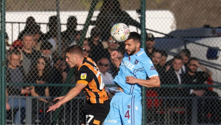 Trabzonspor ile Hull City yenişemedi