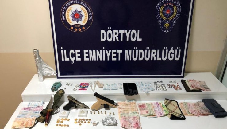 Hatay’da uyuşturucu operasyonunda 6 kişi gözaltına alındı