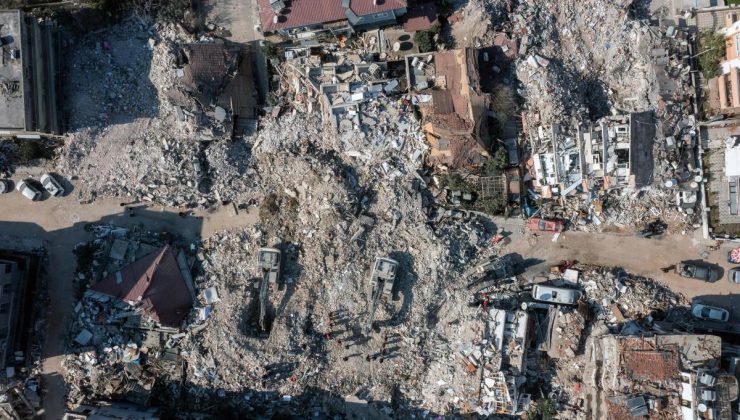 Antakya’da Havadan Çekilmiş İmgelerle Sarsıntının Acı Tablosu