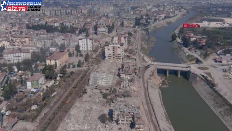 ANTAKYA’DAKİ SON DURUM HAVADAN GÖRÜNTÜLENDİ