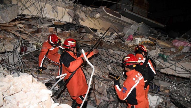 Çin Kurtarma Takımının Hatay’daki Çalışmaları Gece Boyunca Devam Etti