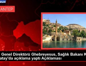 DSÖ Genel Yöneticisi Ghebreyesus, Sıhhat Bakanı Koca ile Hatay’da açıklama yaptı Açıklaması