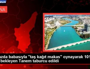 Enkazda babasıyla “taş kağıt makas” oynayarak 101 saat bekleyen Adedim taburcu edildi