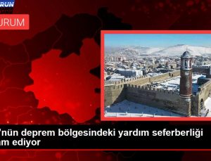 ETÜ’nün sarsıntı bölgesindeki yardım seferberliği devam ediyor