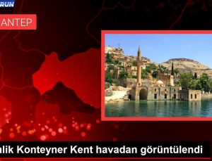 Gemlik Konteyner Kent havadan görüntülendi