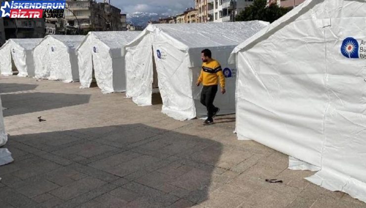 Harika Lig takımlarından Beşiktaş depremzedeler için çadır kent kurdu