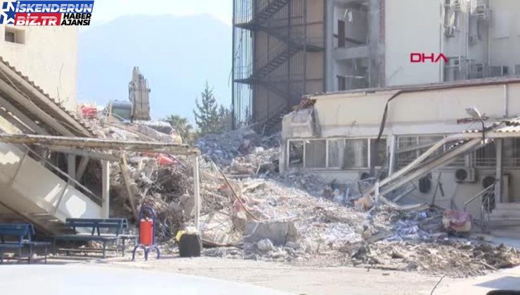 HATAY-YIKILAN HASTANENİN ‘DEPREM DAYANIKLILIK TESTİ OLUMSUZ’ GELMİŞ