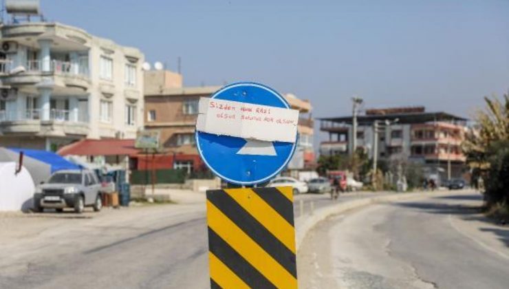 Hatay’a yardıma gelip, ayrılanlar için ‘Yolunuz açık olsun’ notu