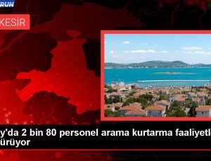 Hatay’da 2 bin 80 işçi arama kurtarma faaliyetlerini sürdürüyor