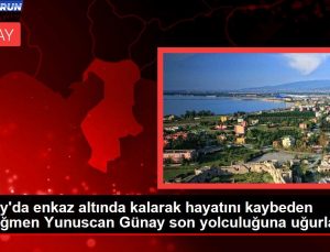 Hatay’da enkaz altında kalarak hayatını kaybeden Asteğmen Yunuscan Günay son seyahatine uğurlandı