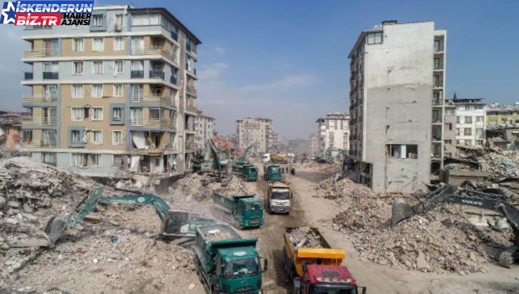 Hatay’da enkaz kaldırma çalışmaları başladı