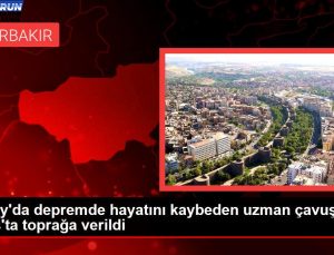 Hatay’da sarsıntıda hayatını kaybeden uzman çavuş Kars’ta toprağa verildi