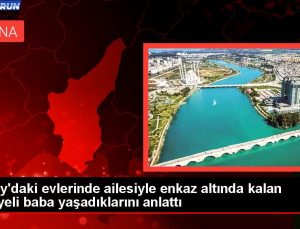 Hatay’daki konutlarında ailesiyle enkaz altında kalan Suriyeli baba yaşadıklarını anlattı