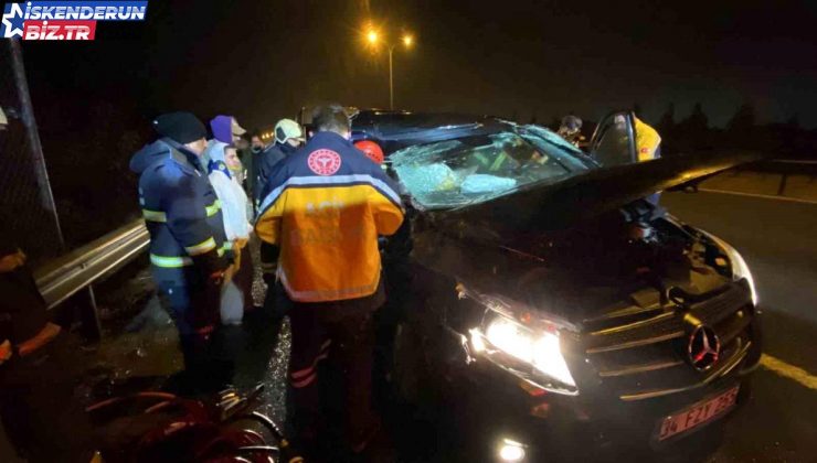 Hatay’dan İstanbul’a giden depremzede aile kaza yaptı: 1’i bebek 9 yaralı