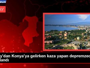 Hatay’dan Konya’ya gelirken kaza yapan depremzede yaralandı