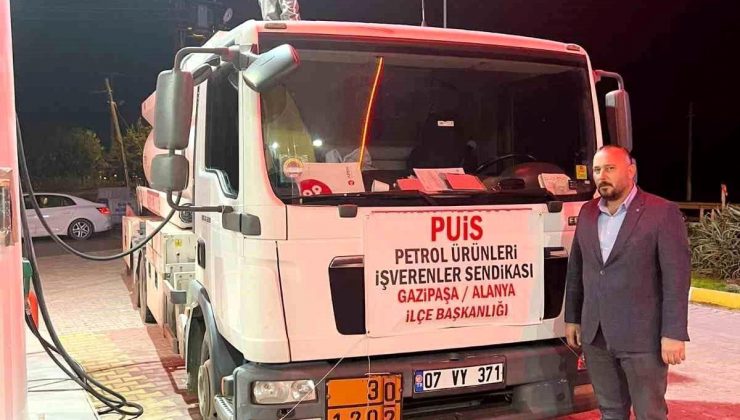 Hayırsever iş insanı Çelik’ten, Hatay’a Akaryakıt yardımı