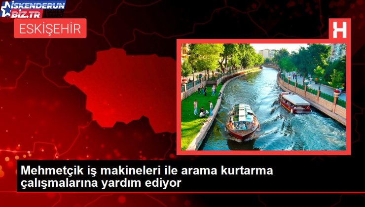 Mehmetçik iş makineleri ile arama kurtarma çalışmalarına yardım ediyor