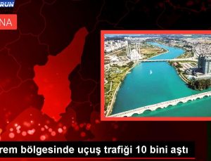 Sarsıntı bölgesinde uçuş trafiği 10 bini aştı