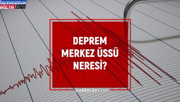 Sarsıntı nerelerde hissedildi, nerelerde oldu? Hatay sarsıntısı nerelerde hissedildi?