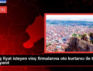 Fahiş fiyat isteyen vinç firmalarına oto kurtarıcı ile tokat üzere cevap