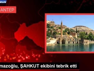 Tahmazoğlu, ŞAHKUT takımını tebrik etti