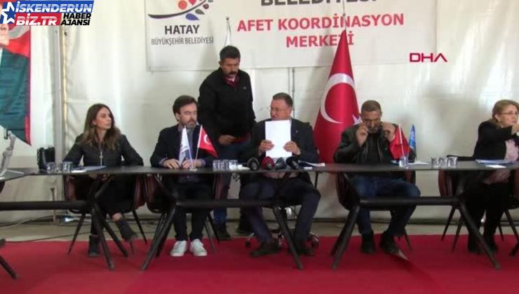 HATAY BELEDİYE LİDERİ SAVAŞ: EN MAKUS GÜNDE BİZİM BU KENTİ TERK ETME LÜKSÜMÜZ YOK