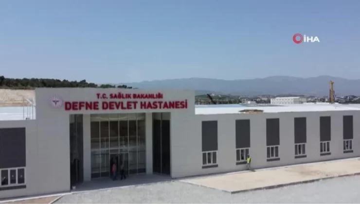 300 yataklı Defne Devlet Hastanesi’nin üretimin sonuna gelindi