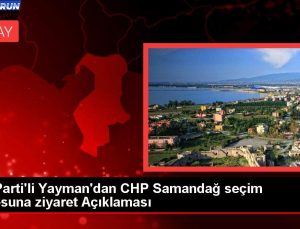 AK Parti’li Yayman’dan CHP Samandağ seçim ofisine ziyaret Açıklaması