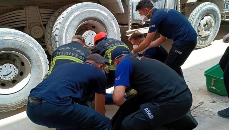 Antakya’da Hafriyat Kamyonu Kazası: 1 Meyyit