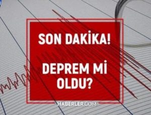 Antakya’da zelzele mi oldu? SON DAKİKA! 13 Haziran Antakya’da zelzele mi oldu? Az evvel Antakya’da zelzele mi oldu? Kandilli son sarsıntılar listesi!