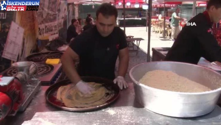 Ataşehir’de Künefe Yeme Yarışını Taylandlı Depremzede Kazandı