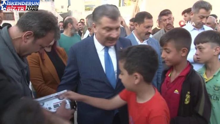 Bakan Koca: ‘Hatay’ın 40 yıllık sıhhat sorunu çözülmüş olacak’