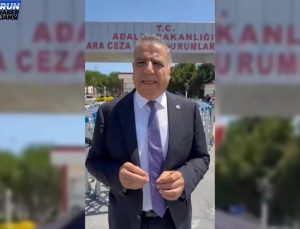 CHP Hatay Milletvekili Güzelmansur, TİP Hatay Milletvekili Can Atalay’ı ziyaret etti