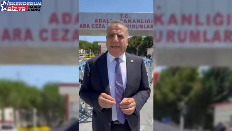 CHP Hatay Milletvekili Güzelmansur, TİP Hatay Milletvekili Can Atalay’ı ziyaret etti