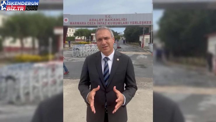 CHP Milletvekili Suat Özçağdaş Seyahat davası tutuklularını ziyaret etti