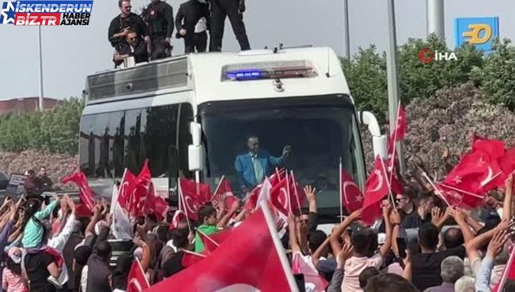 Cumhurbaşkanı Erdoğan’a Hatay’da sevgi seli