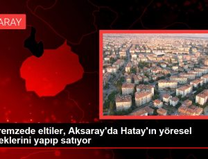 Depremzede eltiler, Aksaray’da Hatay’ın yöresel yemeklerini yapıp satıyor