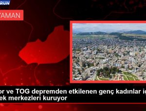 Elidor ve TOG sarsıntıdan etkilenen genç bayanlar için takviye merkezleri kuruyor