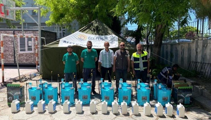 Gölcük Belediyesi takımları Hatay’da çalışmalarını sürdürüyor