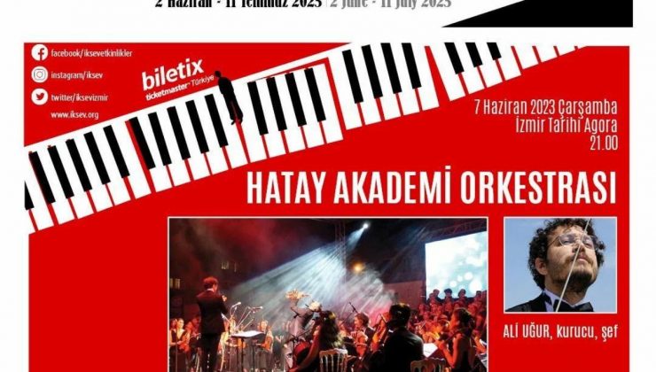 Hatay Akademi Senfoni Orkestrası, İzmir Şenliği’nde sahne alacak