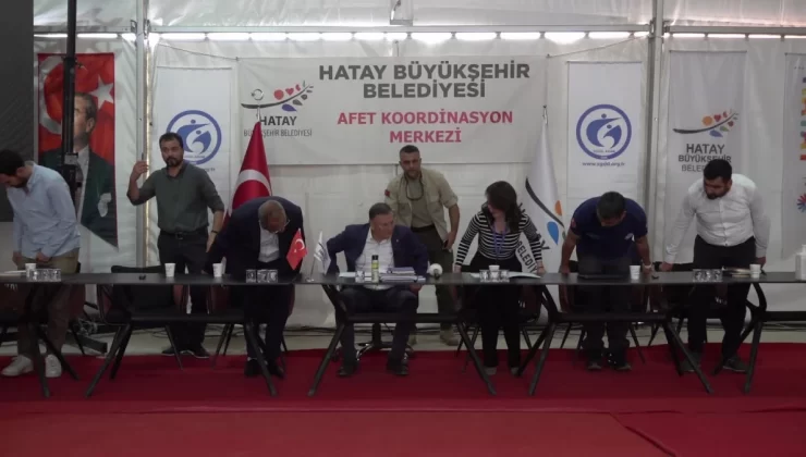 Hatay Büyükşehir Belediyesi depremzedeler için istihdam imkanı sağlıyor