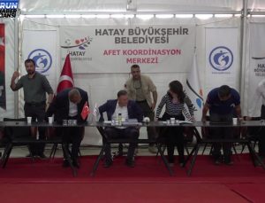 Hatay Büyükşehir Belediyesi depremzedeler için istihdam imkanı sağlıyor