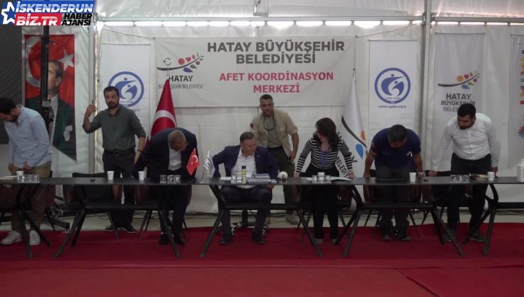 Hatay Büyükşehir Belediyesi depremzedeler için istihdam imkanı sağlıyor