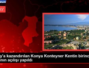 Hatay’a kazandırılan Konya Konteyner Kentin birinci etabının açılışı yapıldı