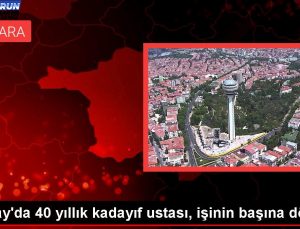 Hatay’da 40 yıllık kadayıf ustası, işinin başına döndü