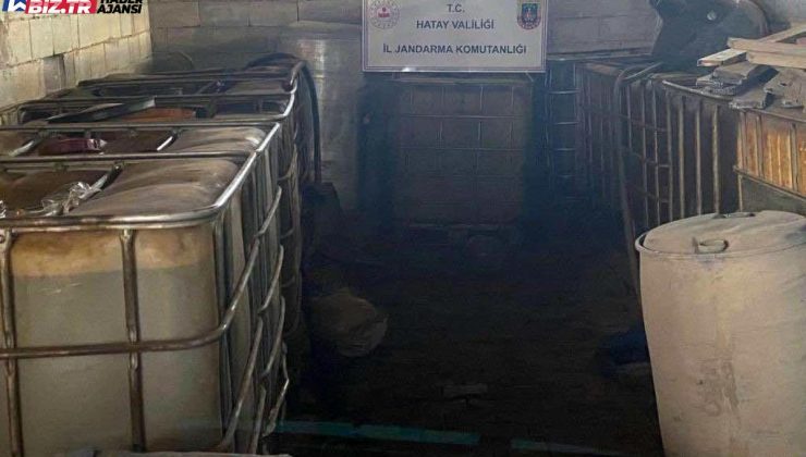 Hatay’da 5 ton kaçak akaryakıt ele geçirildi